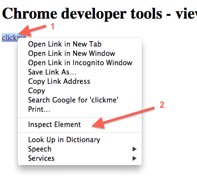 save inspect element on mac for google chrome